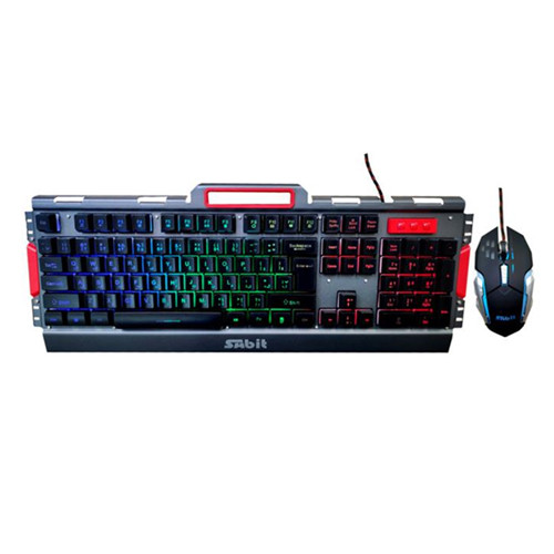 ست کیبورد و موس گیمینگ سابت مدل GMK-5010 | نوین چاپگر برتر آبتین