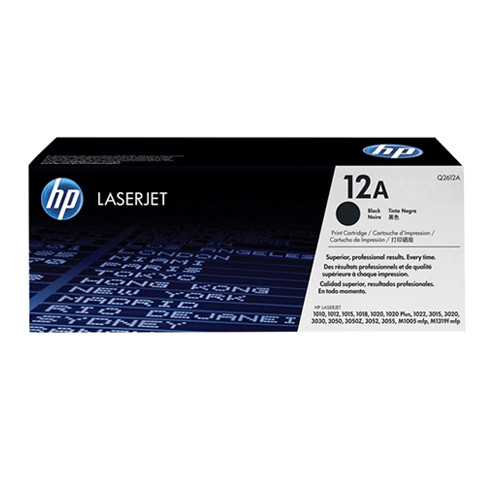 کارتریج تونر 12A اچپی HP مشکی | نوین چاپگر برتر آبتین