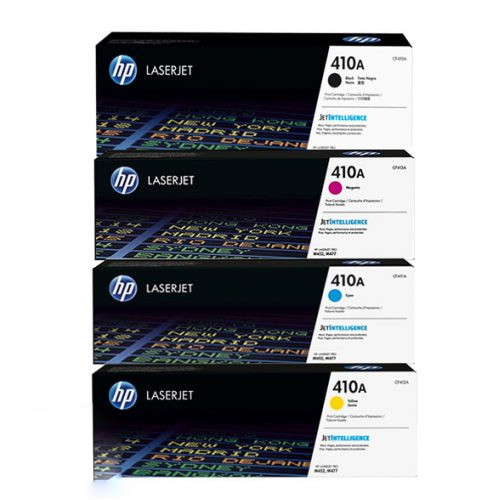 ست کارتریج تونر 410A اچپی HP چهار رنگ (مشکی، سیان، ماژنتا، زرد) | نوین چاپگر برتر آبتین