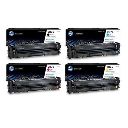 ست کارتریج تونر 207A اچپی HP CF207A چهار رنگ (CMYK) | نوین چاپگر برتر آبتین